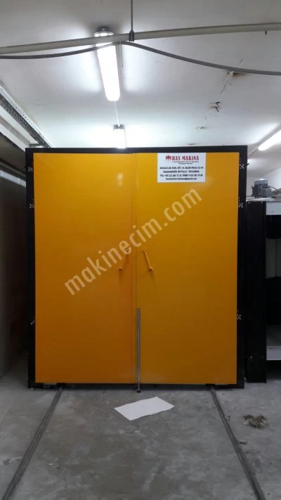 Eletrostatik Powder Paint System Gun and Plant Box Type Oven