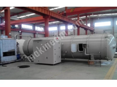 3M3 Radyo Frekans (Yüksek Frekans) Vakumlu Kereste Kurutma Fırını