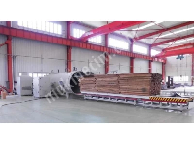 3M3 Radyo Frekans (Yüksek Frekans) Vakumlu Kereste Kurutma Fırını