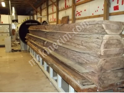 3M3 Radyo Frekans (Yüksek Frekans) Vakumlu Kereste Kurutma Fırını