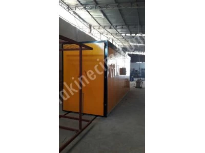 Electro Static Powder Coating Oven With Double Doors 6M 1.5M 2.5M