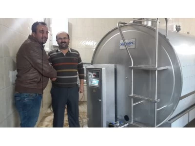 1 Ton Süt Soğutma Tankı