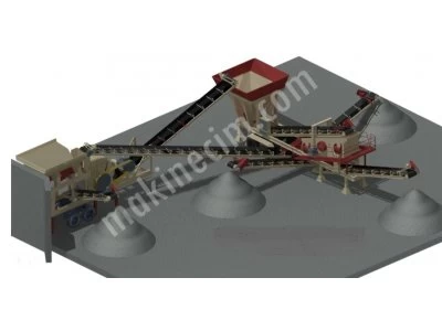 mobile crushing and screening unit 150 200 t h