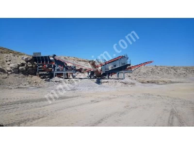 Çift Şase Mobil Kırma Eleme Tesisi