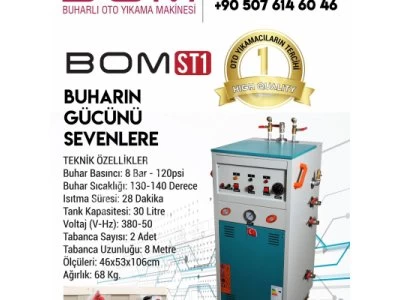 Buharlı Oto Yıkama Makinası
