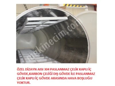 20M3 Radyo Frekans (Yüksek Frekans) Vakumlu Kereste Kurutma Fırını