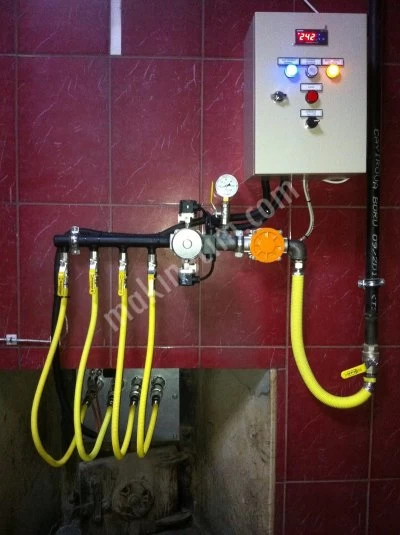 Bread Oven Natural Gas Burner System