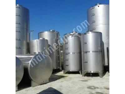 Paslanmaz Su Mazot Benzin Depolama Tankları