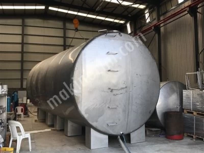 Paslanmaz 50 Tonluk Tanklar Krom Çelik