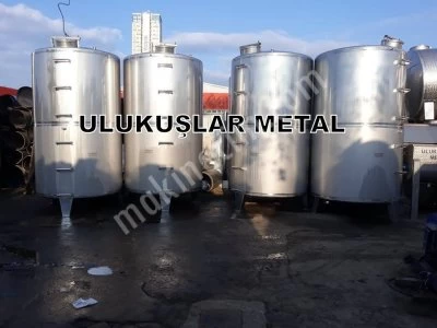 Paslanmaz Çelik Tanklar Su Süt Zeytinyagı Depolama Tankları