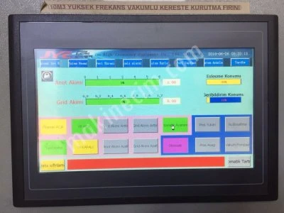 10M³ Yüksek Frekans Vakumlu Kereste Kurutma Fırını