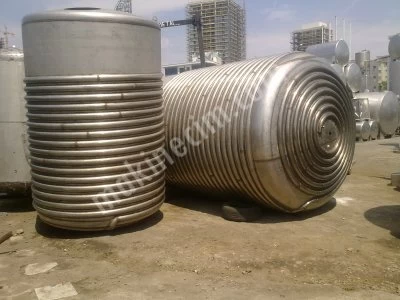 Stainless Steel Chemıcal Reactors 2.Hand and Zero Manufacturıng