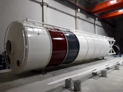 100 Ton Kaynaklı Ve Civatalı Çimento Silosu
