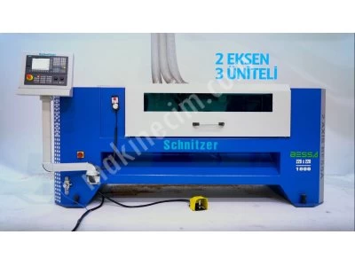 Schnıtzer Bessa 2 Eksen 3 Ünite Ahşap Torna Makinesi
