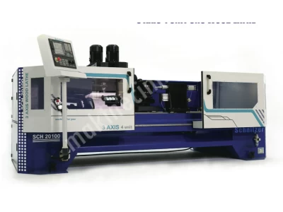 Schnitzer 3 Eksen'li 4 Ünite'li Cnc Ağaç Torna Makinesi
