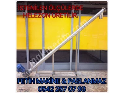 FETİH MAKİNE - MILL - HELEZONE - POWDER MIXER - STAINLESS WAREHOUSE