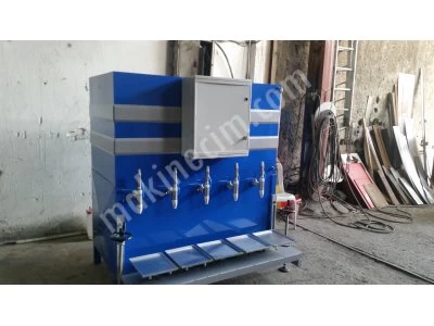 5 Nozzle -Manual Scale System Liquid 1-18 Lt Filling Machines Custom Manufacturing
