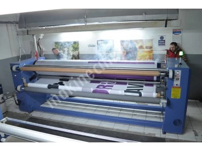 Tm-3200 / Tc-400 Flag Fıxıng Calender Machıne