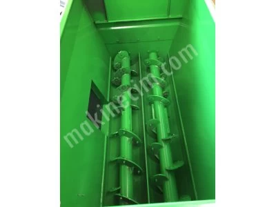 Yem Karma Makinası- Ev Elektriği Ile Çalışabilen -2 M3 220 Volt - Teker Oklu