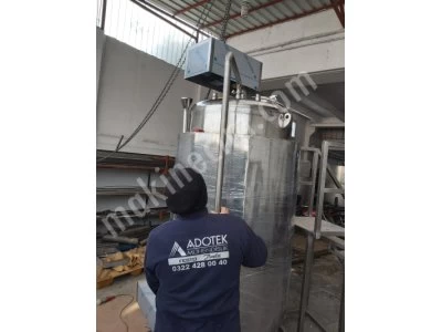 Staınless Double Wall Tank Mıxer
