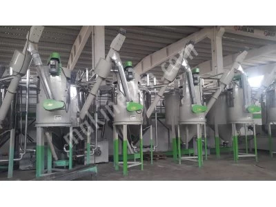 Pet Bottle Recycling Line 1500-3000 Kg Hourly Capacity