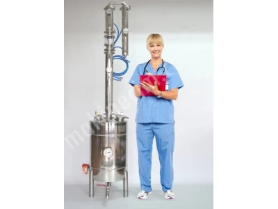 Tam Fabrikasyon Damıtma Cihazı Fx-4001 | Imbik | 100 Litre