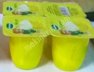 Thermoforming Pudding Jam and Honey,Cream Cheese,Fruity Yoghurt Sealing Filling Machine(20-40Gr)