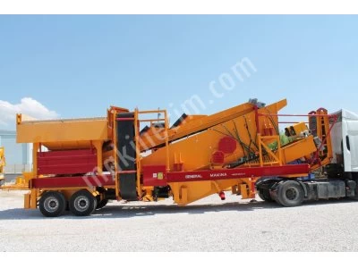Gnr-Ym1650 Seyyar Yıkama Eleme Tesisi