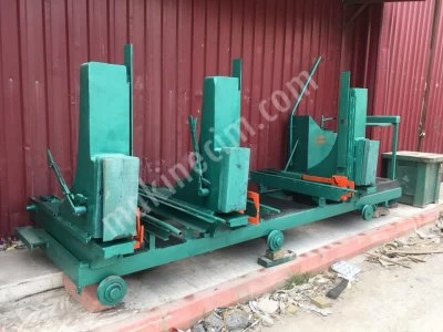 SEMI-AUTOMATIC 3 BADDED LOG TROLLEY, IMPLEMENT AND MAINTAINED