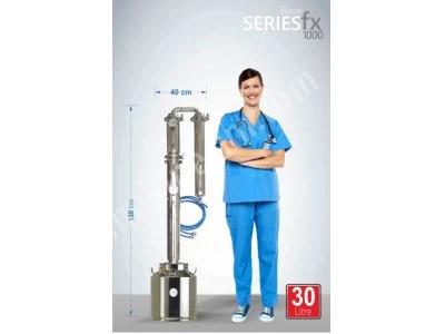Tam Fabrikasyon Damıtma Cihazı Fx-1020 | İmbik | 20 Litre