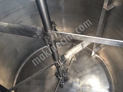 1000 Litre Reaktör Satılık Acil Karıştırıcı Paslanmaz
