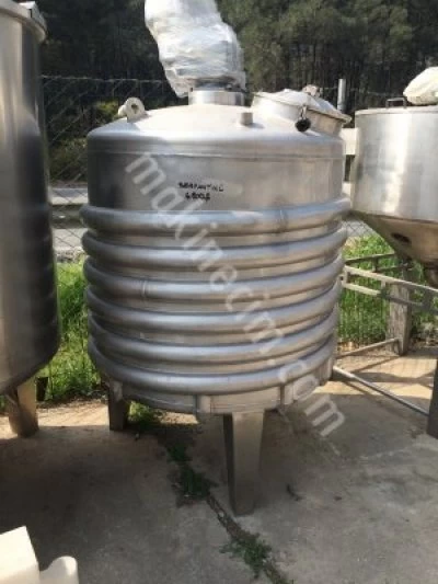 1000 Litre Reaktör Satılık Acil Karıştırıcı Paslanmaz