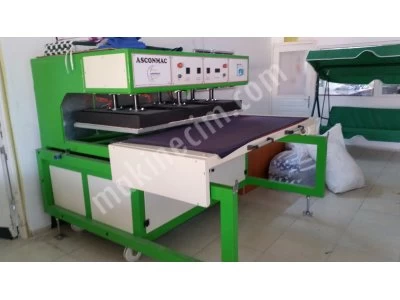 Satıldııııı..Hidrolik Sıcak Baskı Pres İ 75X150 Cm Lik Transfer Baski Presi-Taş Baskı Presi