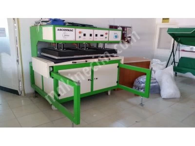 Satıldııııı..Hidrolik Sıcak Baskı Pres İ 75X150 Cm Lik Transfer Baski Presi-Taş Baskı Presi