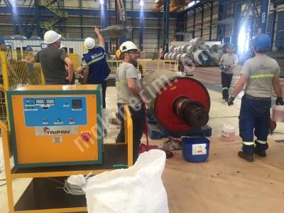 Inductıon Heatıng At Max.450°C - Hydraulıc Extractor Wıth Couplıng, Rıng, Gear Removal - Tıghtenıng