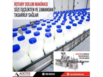 Fıllıng Machıne Rotary System Wıth Bottle Cappıng Labelıng