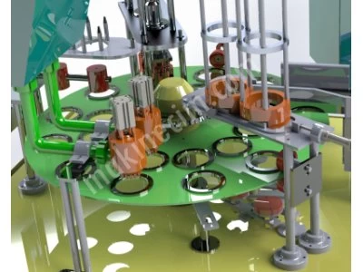 Fıllıng Machıne Rotary System Wıth Bottle Cappıng Labelıng