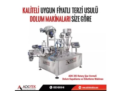 Fıllıng Machıne Rotary System Wıth Bottle Cappıng Labelıng