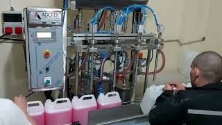 Shampoo Fıllıng Machıne Coverıng Labelıng