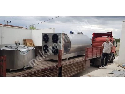 5 Tons Of Milk Cooling Tank- With Automatic Washing-Weigher-Included Installation