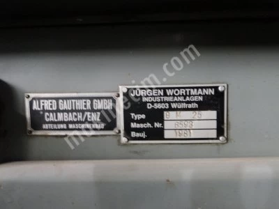 1981 Model Alman Malı Üniversal Kayar Otomat