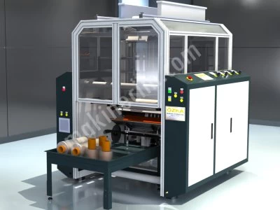 Otomatik Dilimlemeli Streç Sarım Makinası - Asm 1500
