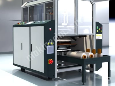Otomatik Dilimlemeli Streç Sarım Makinası - Asm 1500