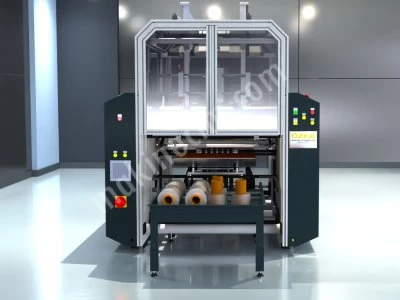 Otomatik Dilimlemeli Streç Sarım Makinası - Asm 1500