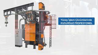 Shot Blasting Machines, RHBE Suspended Type