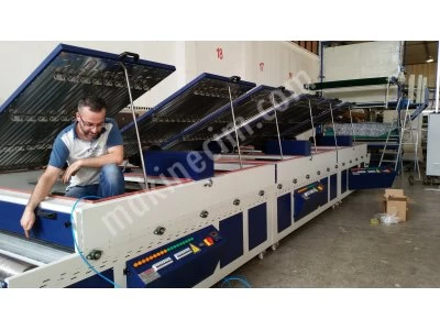 Oven Machınes Wıth Dryıng-Heatıng-Nemalma and Coolıng Conveyor System