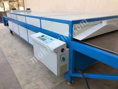 Satıldı!!!!! 130 Cm X 740 Cm Fikse Kurutma Fırını Sıfır Ayarında --