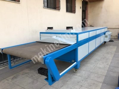 Satıldı!!!!! 130 Cm X 740 Cm Fikse Kurutma Fırını Sıfır Ayarında --