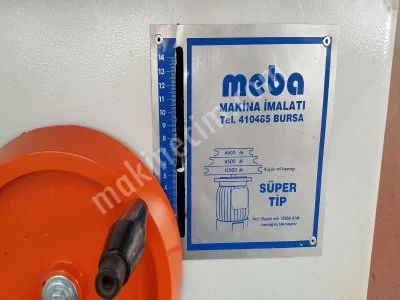 Süper Tip Freze Makinası Arabalı Çıft Milli 12500 Devir Meba Marka