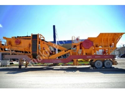 General 640 Mobıle Closed Cırcuıt Breakıng and Screenıng Plant Wıth Jaw Crusher